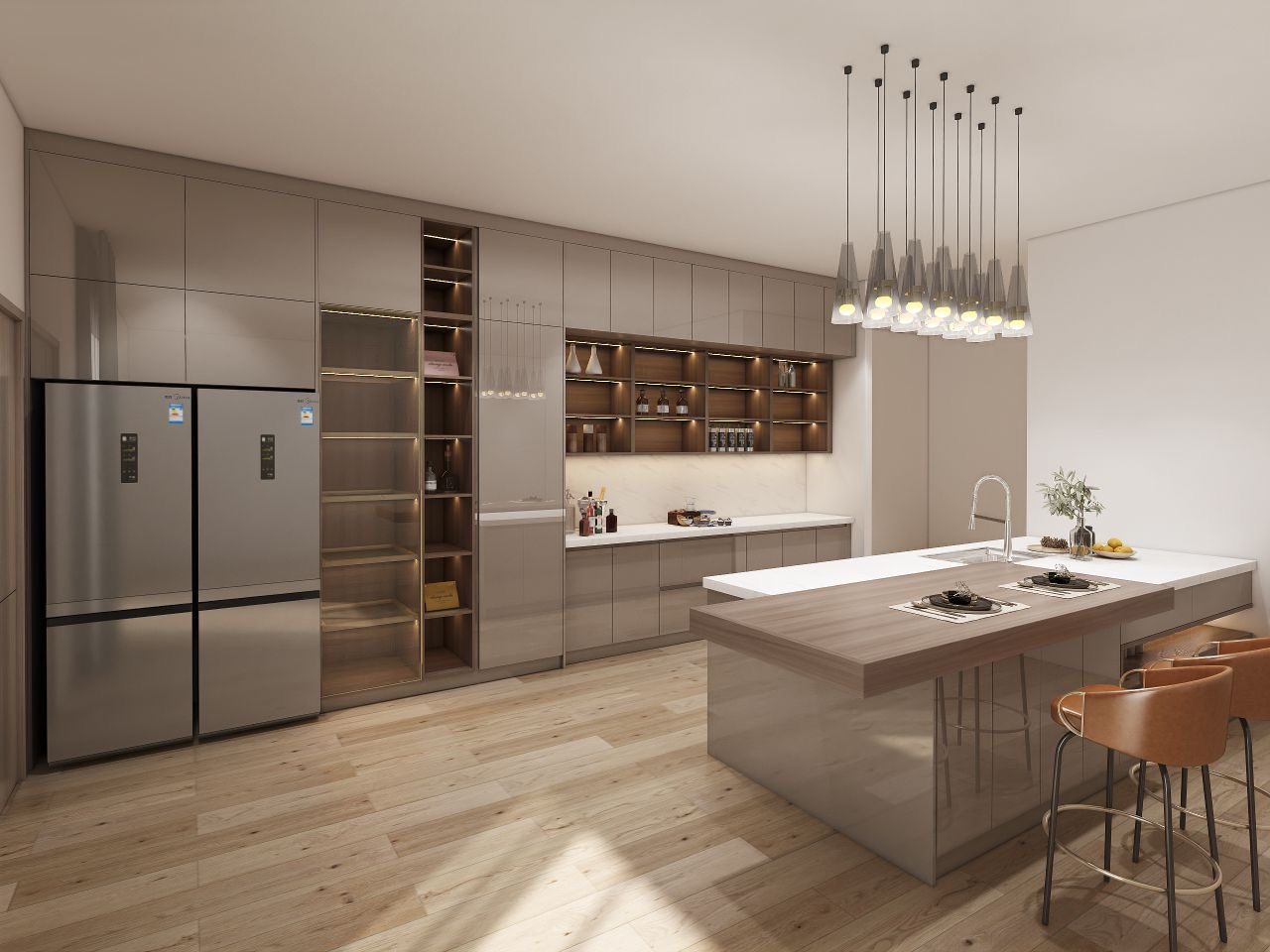 Tommy Builders European-style kitchen remodel